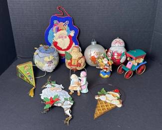 273 vintagechristmasornamentsassortmentd