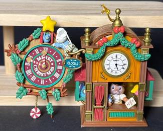 190 agcenescoclockchristmasornaments