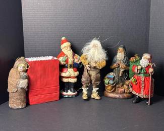 282 santaandmrsclauschristmasfigurines