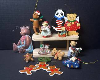 130 assortedbearandteddybearchristmaso