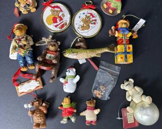 246 assortedteddybearchristmasornaments