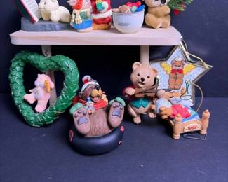 042 assortedvintagebearandanimalchristm
