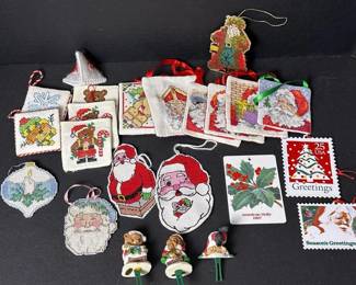 276 assortedchristmascrossstitchandplas