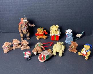 268 assortedteddybearchristmasornaments