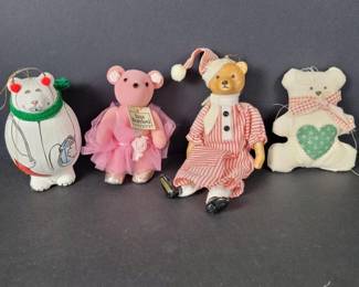 110 assortedbearandanimalchristmasornam