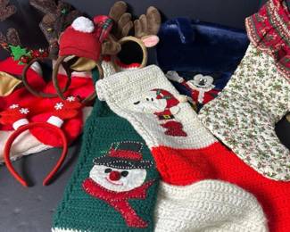 332 assortedchristmasstockingsheadbands