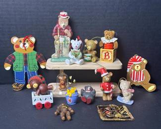 141 assortedteddybearchristmasornaments