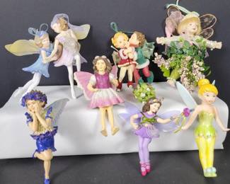 100 assortedfairyfigurinesandornamentsi
