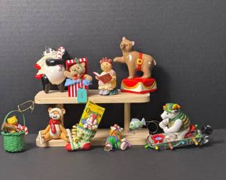 125 assortedbearandanimalchristmasornam