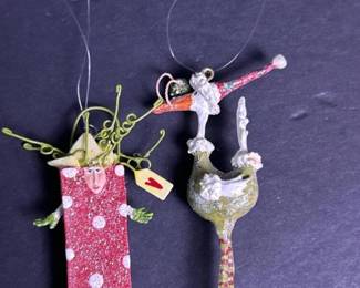 243 whimsicalglitteredholidayornamentsmi