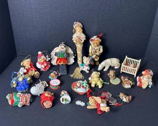 261 assortedbearandanimalchristmasornam