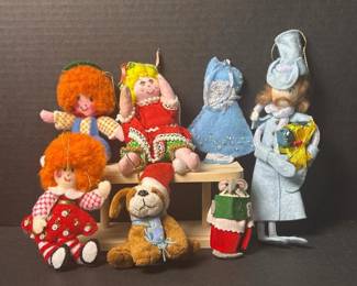 139 assortedhandmadefeltandplushchristm