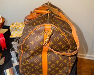 Authentic Louis Vuitton Keepall Bandoulier 55 1987