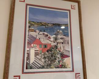 Loquats over St. George's Harbour by Jill Amos Raine 689/1500