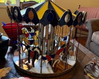Stained Glass Carousel
