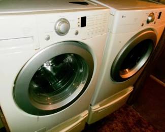 LG WASHER DRYER SET