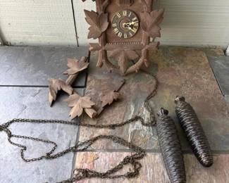 265 blackforestwoodencuckooclock