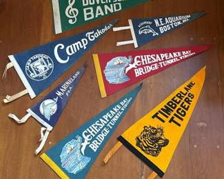 218 sevenvintagefeltpennants
