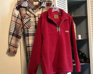 141 plaidshirtjacketandredfleecepullov