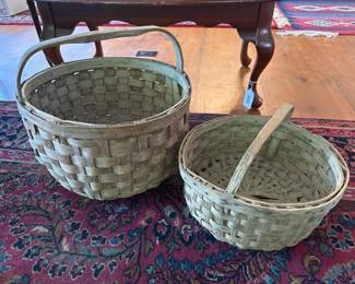 254 wovengatheringbasketsinrusticcountr