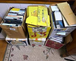 298 hugecollectionofvhsvideocassetteta