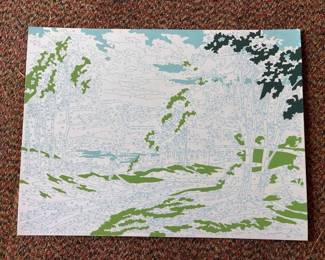 038 24x18vintagepaintbynumberslandscape