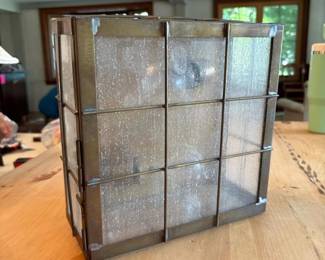 156 vintagemcmglassandmetalsquarelight