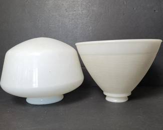 096 milkglasslampshadesinmidcenturymo