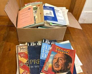 137 assortedvintagemagazinesnewspapersan