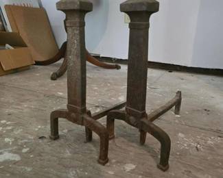 321 pairofcastironandironsintheclassi