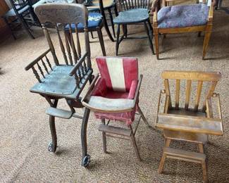 018 antiquestylewoodenhighchairs