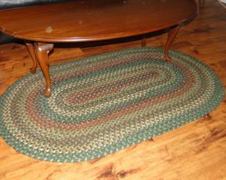 Oval hook rug