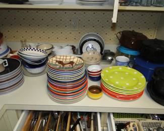 Kobenstyle Dansk Pots Black, Blue, Brown
