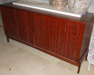 MCM Accordian Door Credenza