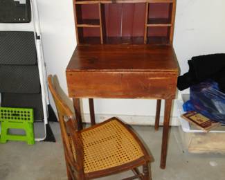 Antique Desk with chair