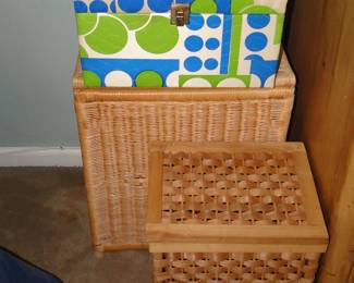 Wicker hampers