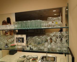 Various glassware