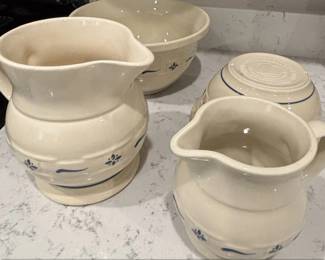 Longaberger Woven Traditions Pottery Collection