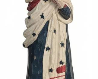 HandCarved Statue of Liberty Figurine