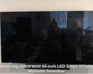 Samsung UNF inch LED Smart TV with Wohome Soundbar