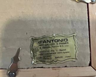 dANTONIO Naples Miniature Landscape Painting second image
