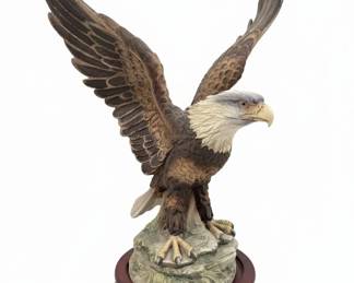 Andrea by Sadek Bald Eagle Figurine
