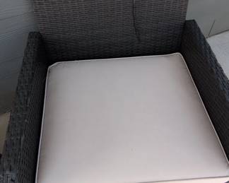 Piece Wicker Patio Bistro Set third image