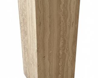 Travertine Pedestal Column