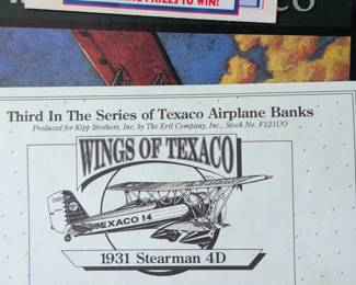 Wings of Texaco Stearman D Biplane Bank third image