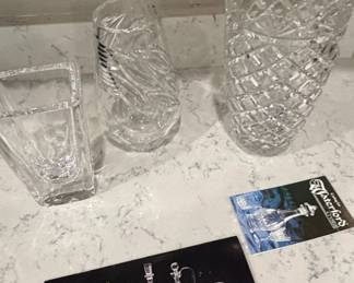 Waterford Crystal ThreePiece Vase Collection
