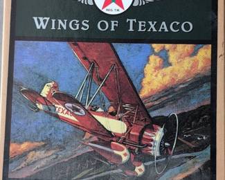 ERTL Wings of Texaco Stearman Biplane DieCast Bank