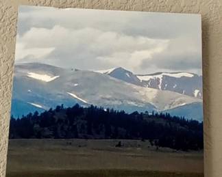 Colorado Mountain Landscape Photographic Canvas Prints second image