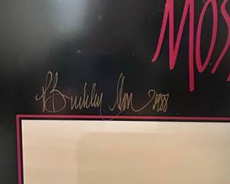 P. Buckley Moss Nebraska Poster