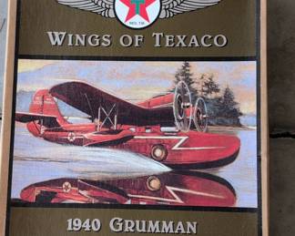 Wings of Texaco Grumman Goose DieCast Coin Bank
